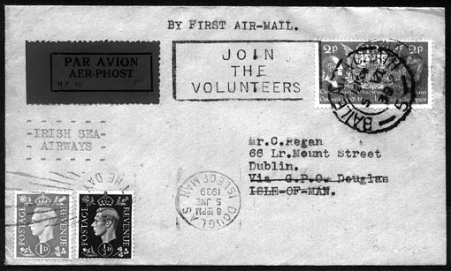 1938 Aer Lingus Dublin to Isle of Man